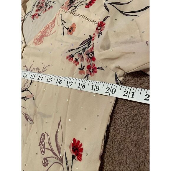 Maurice’s Sheer long sleeve top - Picture 6 of 9